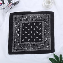 Load image into Gallery viewer, 1PC Newest 100% Cotton Hip-hop Bandanas For Male Female Head Scarf Scarves Wristband Vintage Pocket Towel Hot Selling 55*55cm