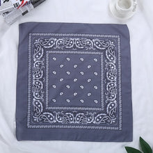 Load image into Gallery viewer, 1PC Newest 100% Cotton Hip-hop Bandanas For Male Female Head Scarf Scarves Wristband Vintage Pocket Towel Hot Selling 55*55cm