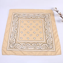 Load image into Gallery viewer, 1PC Newest 100% Cotton Hip-hop Bandanas For Male Female Head Scarf Scarves Wristband Vintage Pocket Towel Hot Selling 55*55cm