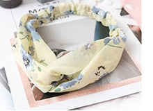 Load image into Gallery viewer, Elastic cross sports hair band ladies Korean headband headband elastic face wash hair accessories