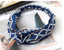 Load image into Gallery viewer, Elastic cross sports hair band ladies Korean headband headband elastic face wash hair accessories