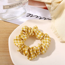 Load image into Gallery viewer, Fashion Lace Daisy Scrunchies Rainbow Gum Hair Tie Women Girls Printed Floral Elastic Hair bands Ponytail Hold Hair Accessories