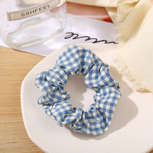 Load image into Gallery viewer, Fashion Lace Daisy Scrunchies Rainbow Gum Hair Tie Women Girls Printed Floral Elastic Hair bands Ponytail Hold Hair Accessories