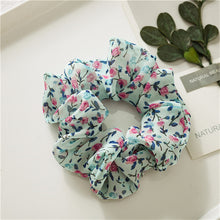 Load image into Gallery viewer, Fashion Cross Knot Headbands Flower Print Elastic Hair Bands Ties Scarf Ribbon Headwear Women Hair Accessories Head Wrap