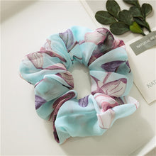 Load image into Gallery viewer, Fashion Cross Knot Headbands Flower Print Elastic Hair Bands Ties Scarf Ribbon Headwear Women Hair Accessories Head Wrap