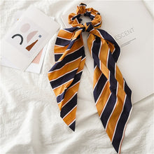 Load image into Gallery viewer, Fashion Cross Knot Headbands Flower Print Elastic Hair Bands Ties Scarf Ribbon Headwear Women Hair Accessories Head Wrap