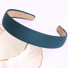 Load image into Gallery viewer, Wide Top Knot Hair Bands For Women Headdress Solid Color Cloth Headband Bezel Girls Hairband Hair Hoop Female Hair Accessories