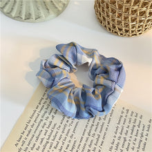 Load image into Gallery viewer, Fashion Lace Daisy Scrunchies Rainbow Gum Hair Tie Women Girls Printed Floral Elastic Hair bands Ponytail Hold Hair Accessories