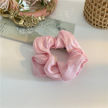Load image into Gallery viewer, Fashion Lace Daisy Scrunchies Rainbow Gum Hair Tie Women Girls Printed Floral Elastic Hair bands Ponytail Hold Hair Accessories