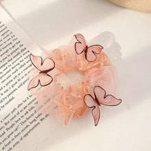 Load image into Gallery viewer, Fashion Lace Daisy Scrunchies Rainbow Gum Hair Tie Women Girls Printed Floral Elastic Hair bands Ponytail Hold Hair Accessories