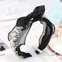 Load image into Gallery viewer, CN Baroque Full Crystal Hair Bands For Women Lady Luxury Shiny Padded Diamond Headband Hair Hoop Fashion Hair Accessories
