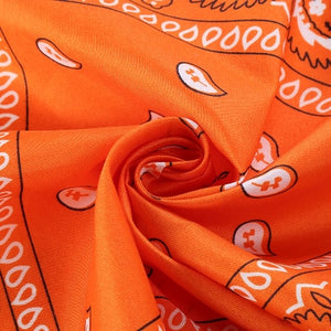 1PC Newest 100% Cotton Hip-hop Bandanas For Male Female Head Scarf Scarves Wristband Vintage Pocket Towel Hot Selling 55*55cm